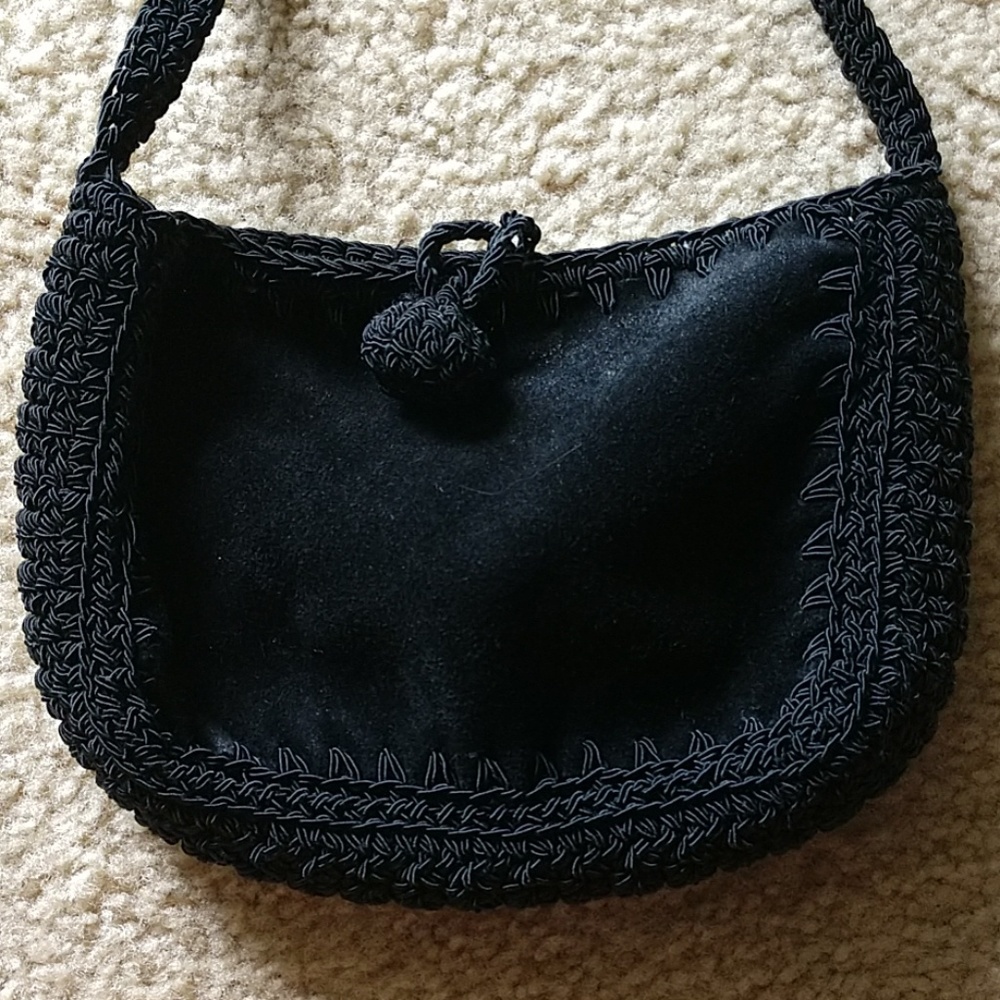 Small leather crossover bag